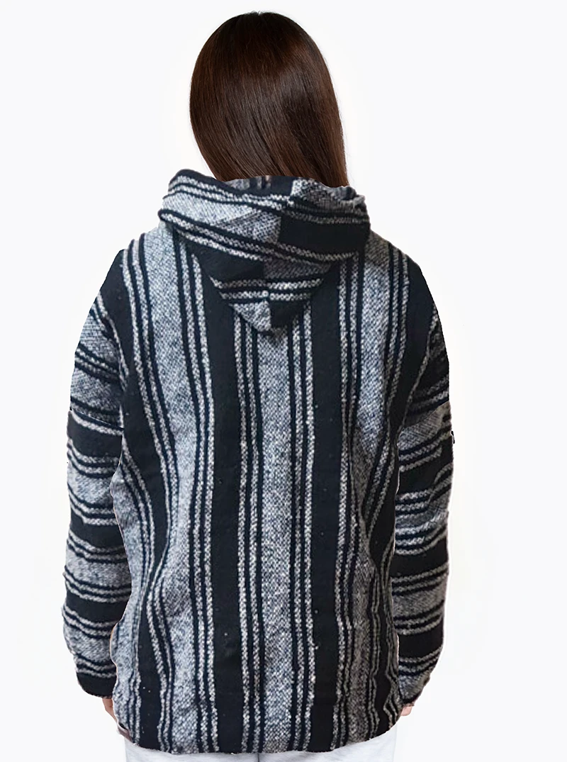 Mexican Baja Hoodie For Men & Women | Unisex Hoodie | Black 6 Mexican Baja Hoodie For Men & Women | Unisex Hoodie | Black - Image 6