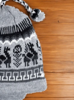 Andean Alpaca Hat With Braids -Gamboa Fashion 8145 fd37f993 b2c3 4d6d 8873 d849604dd236