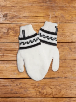 White Alpaca Gloves