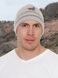 Llamita Gray Alpaca Hat