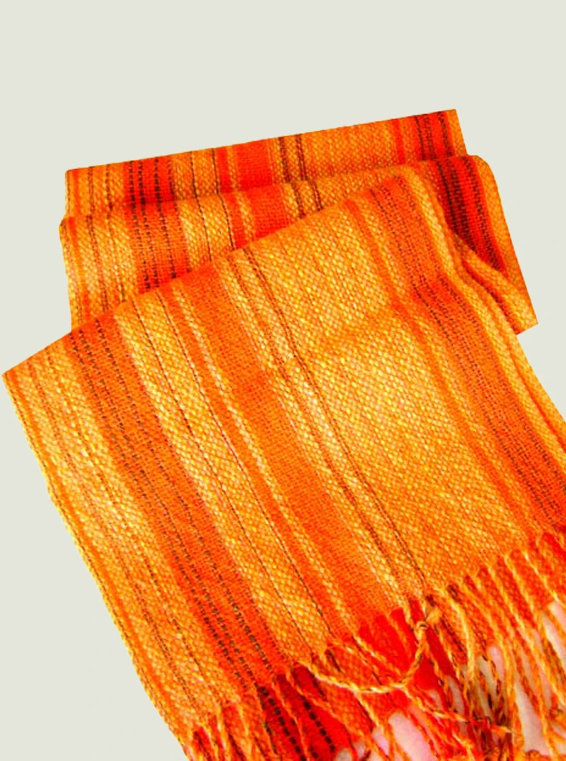 Striped Alpaca Scarf 7 Striped Alpaca Scarf - Image 7