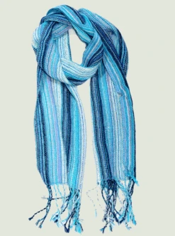 Striped Alpaca Scarf 10 Striped Alpaca Scarf -Gamboa Fashion ALBUF016 6717Z