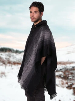 Rustic Mens Poncho