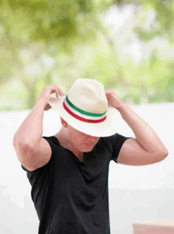 Italian Flag Hat Band
