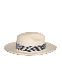Zigzag Print Hat Band -Gamboa Fashion B14.1