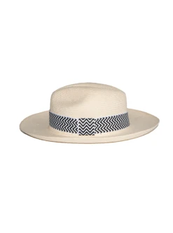 Zigzag Print Hat Band -Gamboa Fashion B14.3