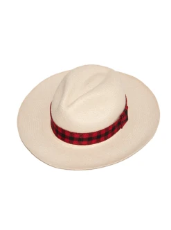 Buffalo Plaid Hat Band