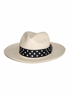 Polka Dot Hat Band -Gamboa Fashion B8