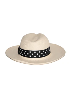 Polka Dot Hat Band -Gamboa Fashion B8.1