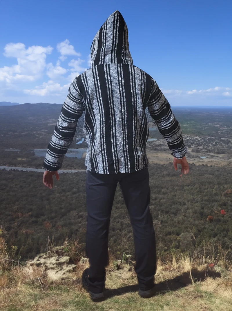 Mexican Baja Hoodie For Men & Women | Unisex Hoodie | Black 4 Mexican Baja Hoodie For Men & Women | Unisex Hoodie | Black - Image 4