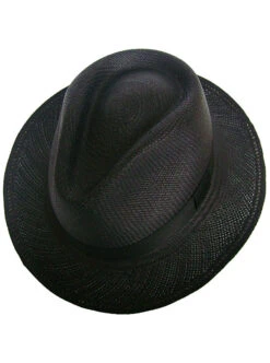 Black Panama Hat - Ausin