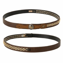 West Hat Band - Cowboy Hat Band - Brown & White -Gamboa Fashion Disenosintitulo 2023 05 17T145722.382