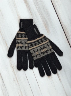 Fair Isle Alpaca Gloves