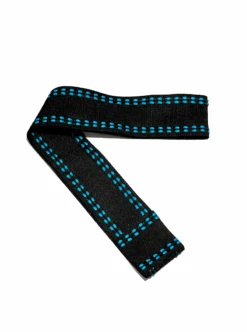 Standard Panama Hat Band - Black & Blue