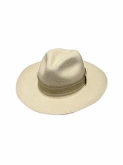 Standard Hat Band - Beige & White -Gamboa Fashion GAHB0014 2cdc25ca a30d 447c 9b35 3168380bacd6