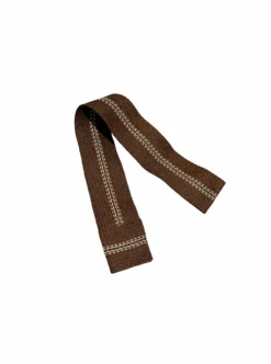 Striped Hat Band - Brown