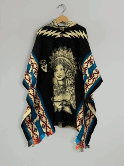 Authentic Mexican Poncho | Aztek Women