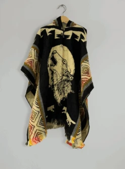 Authentic Mexican Poncho | Wolf & Moon