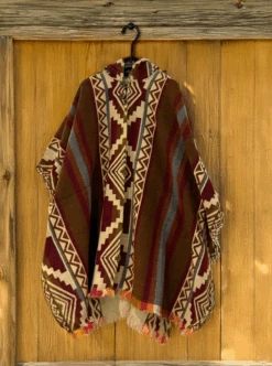 Authentic Mexican Serape Poncho | Aztek Design