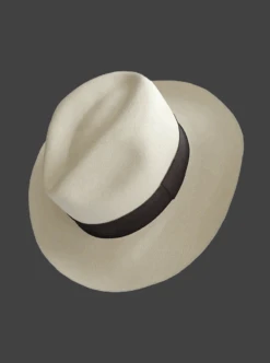 Panama Montecristi Hat - Fedora For Men (Grade 25)