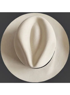 Panama Montecristi Hat - Fedora For Men (Grade 25) -Gamboa Fashion decarpe0004p v3 L