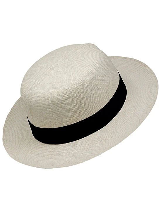 Panama Montecristi Hat - Colonial (Optimo) - (Grade 13-14) 1 Panama Montecristi Hat - Colonial (Optimo) - (Grade 13-14)