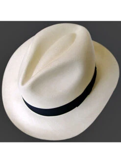 Panama Montecristi Hat - Fedora (Tuis) For Women (Grade 32)
