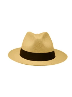 Light Brown Panama Hat - Fedora Hat -Gamboa Fashion demarpa0001 v2 L