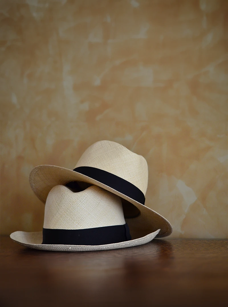 Natural Panama Hat Women - Fedora Hat 3 Natural Panama Hat Women - Fedora Hat - Image 3