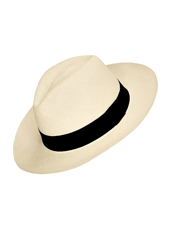 Natural Panama Hat Women - Fedora Hat 1 Natural Panama Hat Women - Fedora Hat