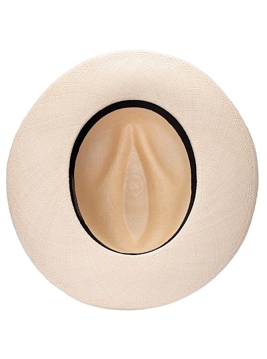 Natural Panama Hat Women - Fedora Hat 8 Natural Panama Hat Women - Fedora Hat - Image 8