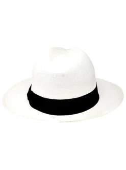 White Panama Hat - Fedora Hat Roll Up -Gamboa Fashion demarpa0024 v4 L