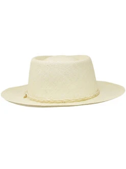 Natural Panama Hat - Gambler Hat -Gamboa Fashion demarpa0025 v3 L