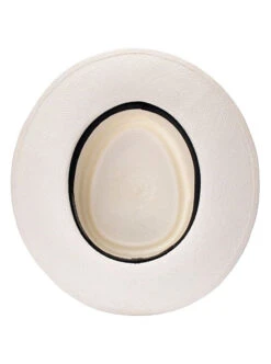 Natural Panama Hat - Gambler Hat -Gamboa Fashion demarpa0025 v5 L