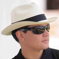 Classic Fedora Montecristi Panama Hat For Men