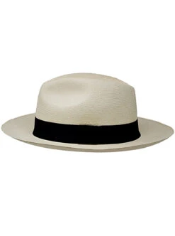 Panama Montecristi Hat - Fedora (Grade 15-16) -Gamboa Fashion demarpa0031 v3 L