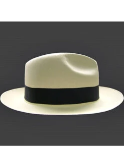 Panama Montecristi Hat - Fedora (Grade 19-20) -Gamboa Fashion demarpa0032pl2 L