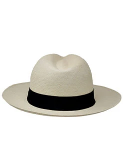 Panama Montecristi Hat - Fedora (Grade 13-14) -Gamboa Fashion demarpa0034 v2 L