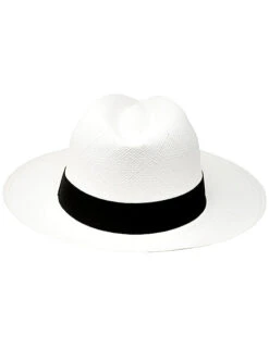 White Panama Hat - Fedora Hat -Gamboa Fashion demarpa0037 v4 L