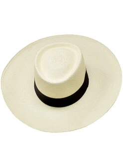 Natural Panama Hat - Wide Brim Gambler Hat 11 Natural Panama Hat - Wide Brim Gambler Hat -Gamboa Fashion demarpa0088 v5 L