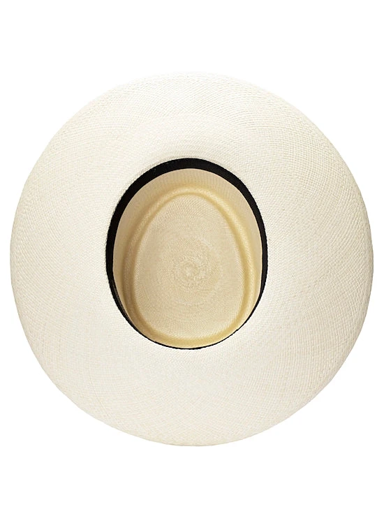 Natural Panama Hat - Wide Brim Gambler Hat 6 Natural Panama Hat - Wide Brim Gambler Hat - Image 6
