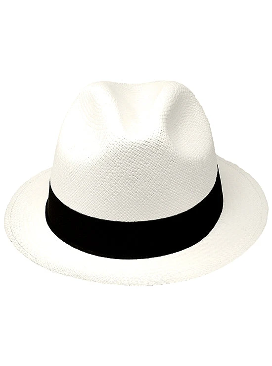 White Panama Hat For Women - Borsalino Hat 3 White Panama Hat For Women - Borsalino Hat - Image 3