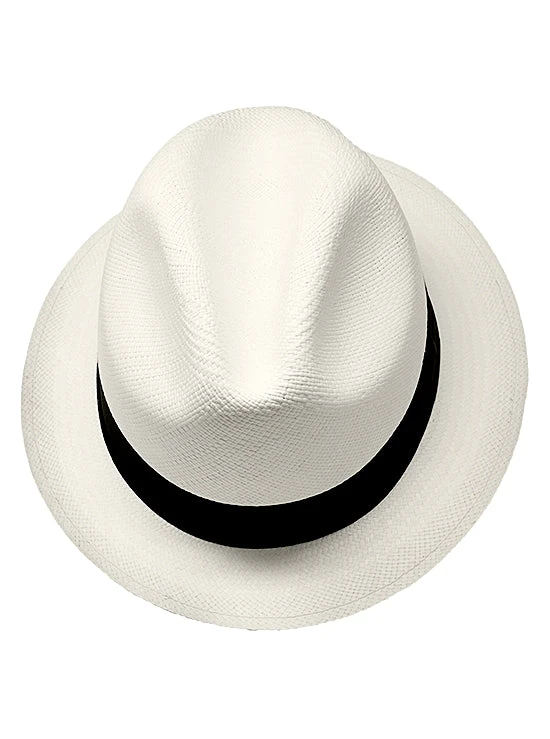White Panama Hat For Women - Borsalino Hat 6 White Panama Hat For Women - Borsalino Hat - Image 6