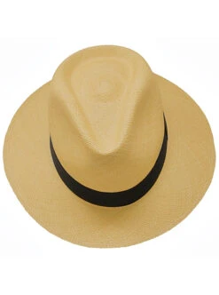 Light Brown Panama Hat - Ausin Hat -Gamboa Fashion demarpa0093 v4 L