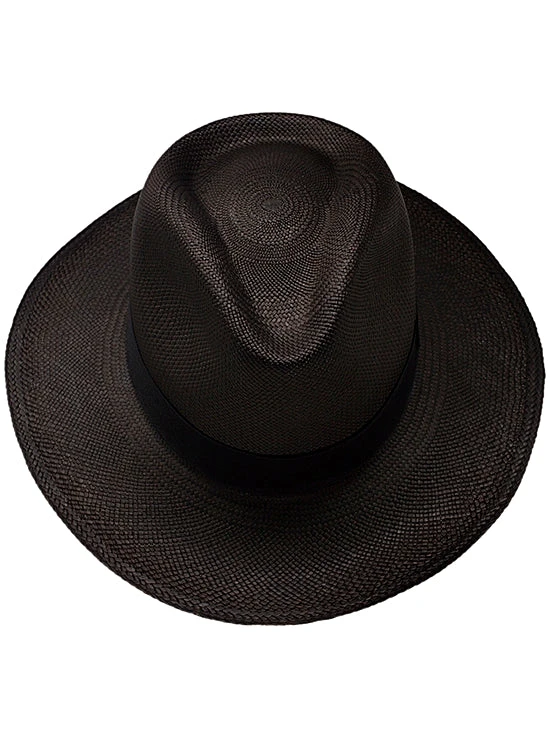 Black Panama Hat - Ausin 5 Black Panama Hat - Ausin - Image 5
