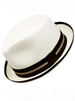 White Panama Hat For Men - Cuban Hat