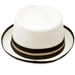 White Panama Hat For Men - Cuban Hat -Gamboa Fashion detan0006 v3 M