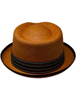 Mustard Panama Hat - Cuban Hat -Gamboa Fashion detan0018 v3 L