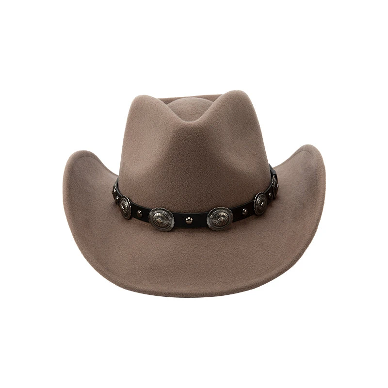 West Hat Band - Cowboy Hat Band With Conchos 3 West Hat Band - Cowboy Hat Band With Conchos - Image 3